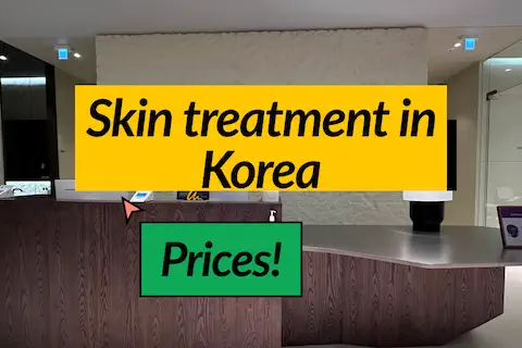 Skin treatment in Korea